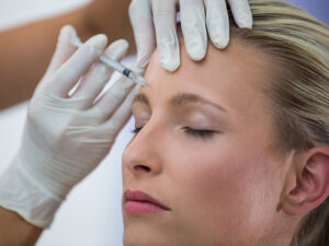 aplicação de toxina botulínica